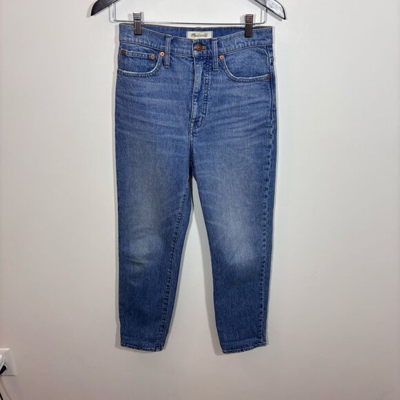 Madewell Classic Straight Jeans in Nearwood Wash Size 24 M3520 - Picture 6 of 16